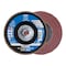 Pferd 5" x 5/8-11 Thd. POLIFAN Flap Disc - A SG STEELOX, Aluminum oxide, 80 Grit, Conical 62315 - alternate 1